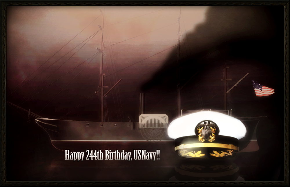 アメリカ海軍244回目の誕生日記念